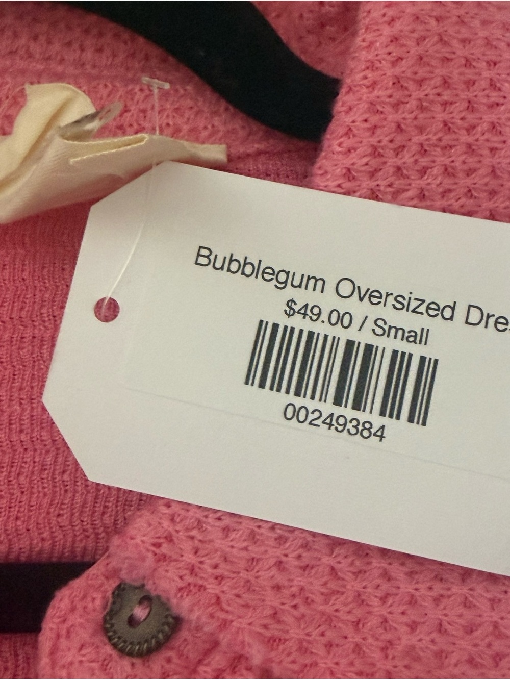 Fantastic Fawn Bubblegum Knit Dress - Pink